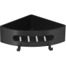 Полка для душа угловая LEMARK SHELF LINE черный 9772047